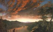 Frederick Edwin Church Dammerung in der Wildnis oil painting reproduction